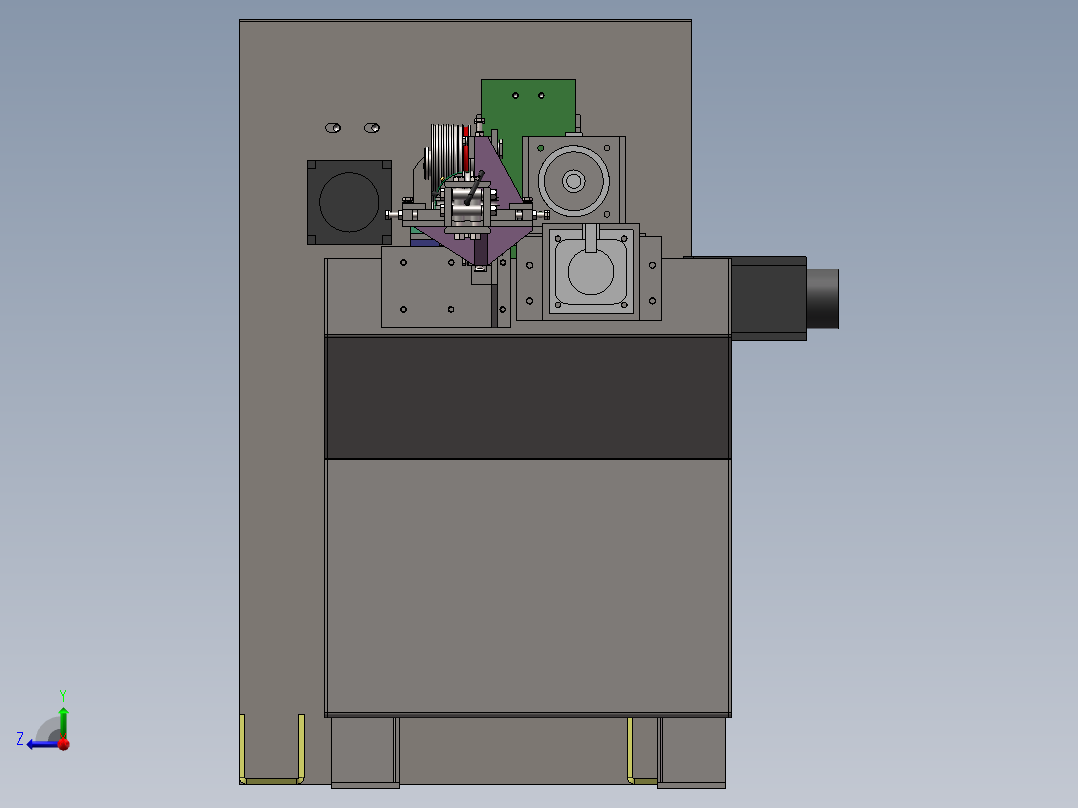 T958 弯线机右视图