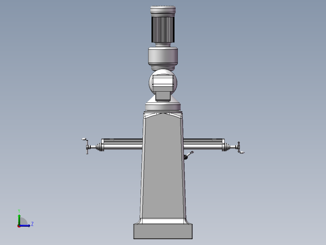 175数控打印机床(经典)左视图