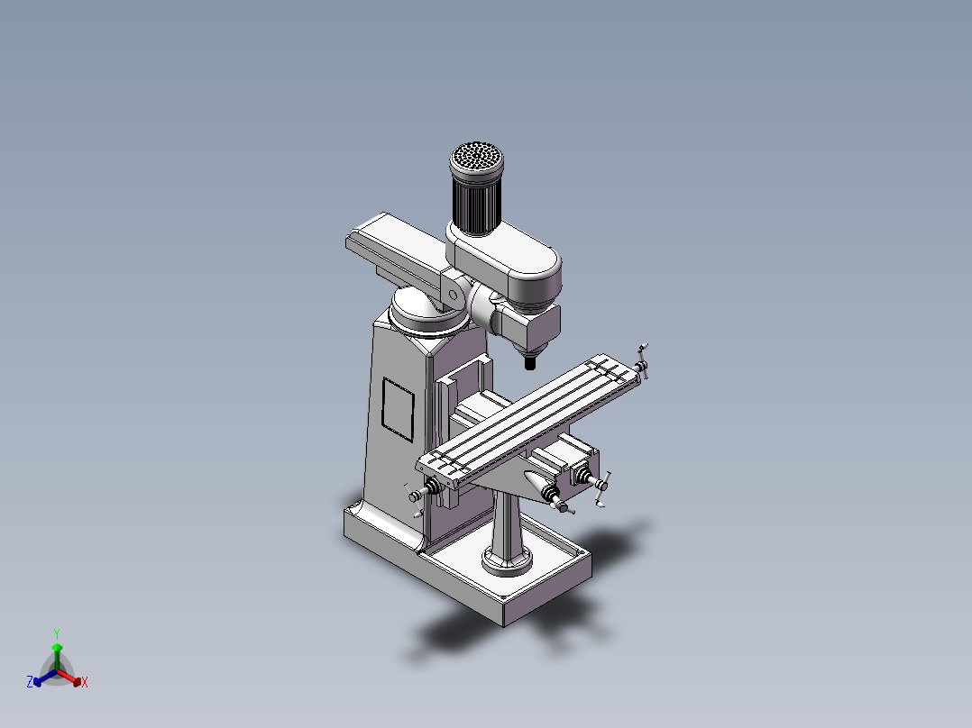 175数控打印机床(经典)正等轴测图