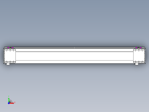 威洛博LC系列3d模型模组2LC22H1Y-S1650前视缩略图