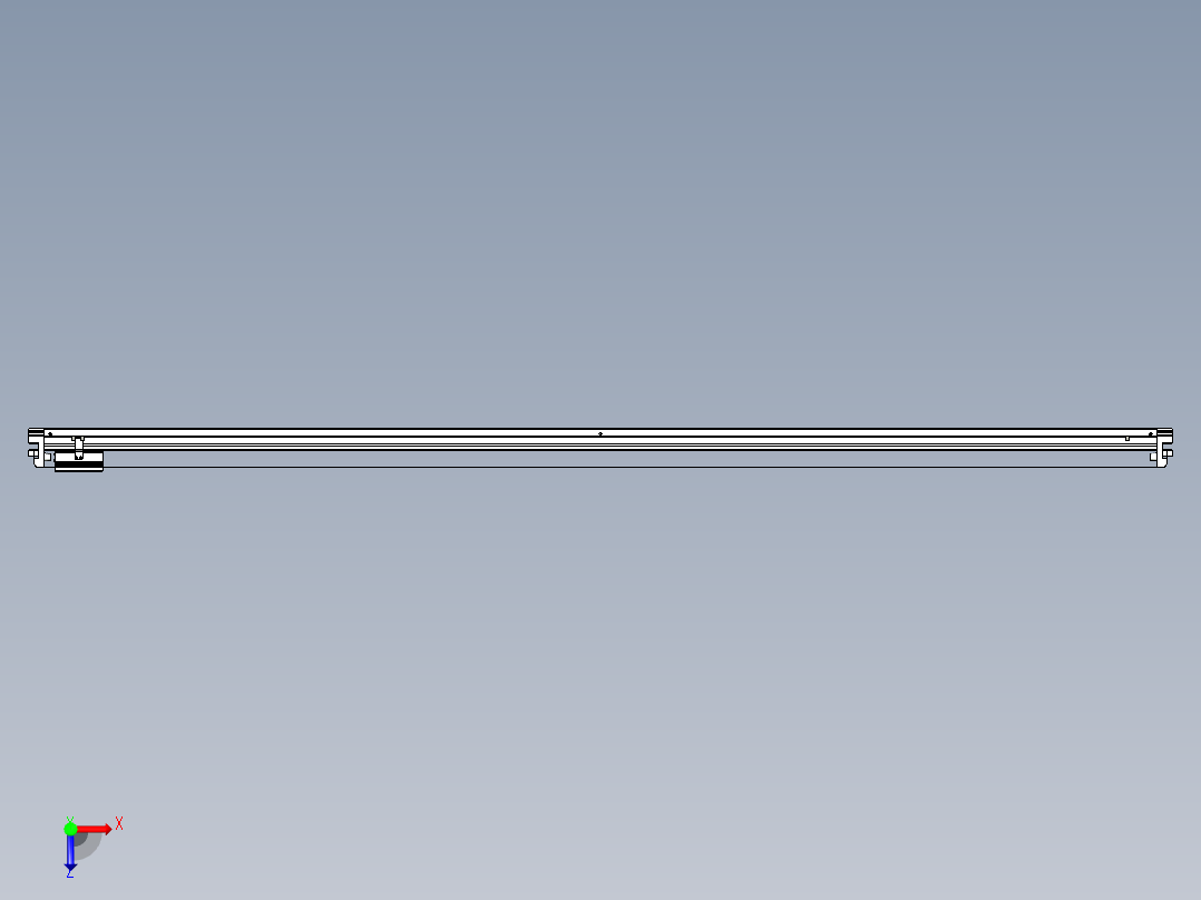 威洛博VL系列3d模型模组VL22H1Y-S2400俯视图