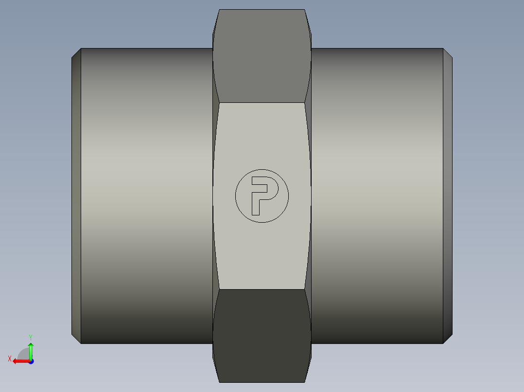 卡套式工业通用硬管接头EO Union G30SCFX后视图