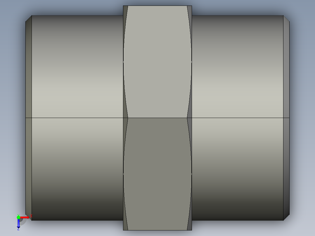 卡套式工业通用硬管接头EO Union G30SCFX俯视图