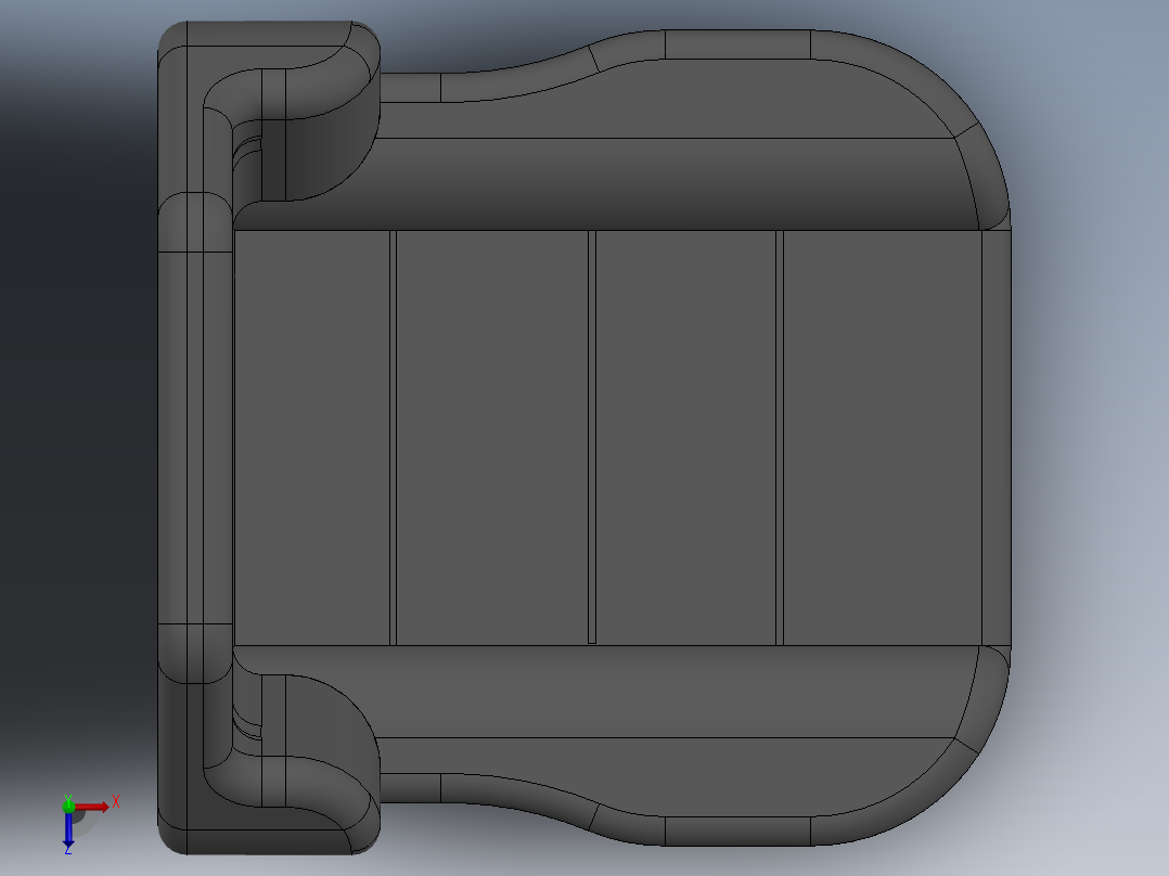 汽车座椅 (41)俯视图