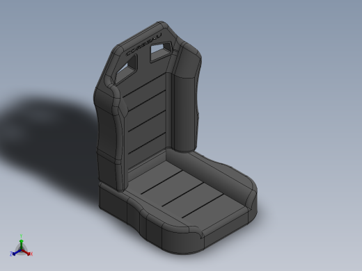 汽车座椅 (41)正等轴测缩略图