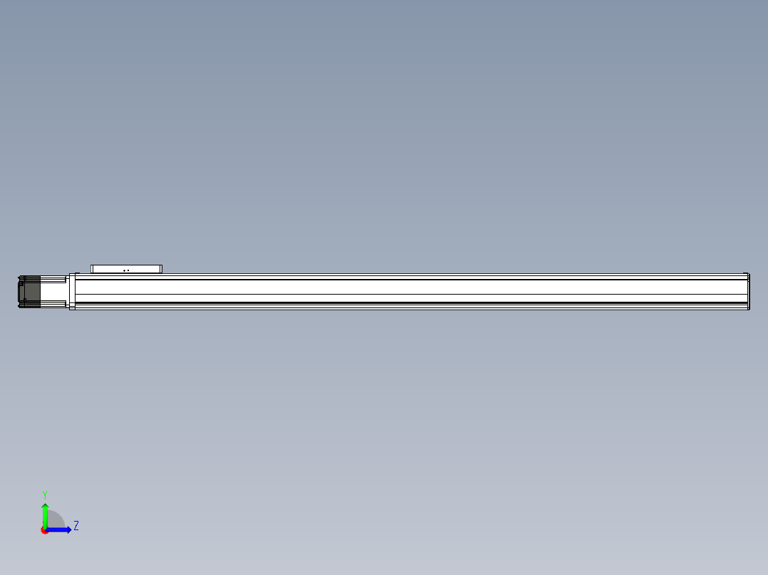 丝杠滑台-全封闭-EC17-Lx-C-S1450-BC-P75-D3左视图