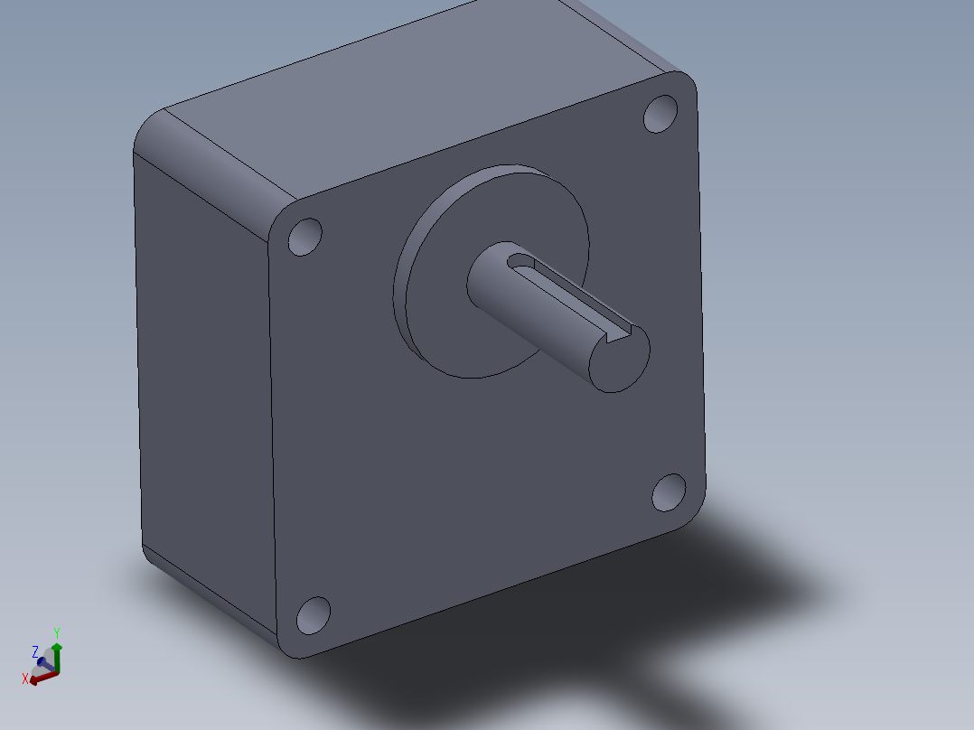 3GN12.5K减速器主视图