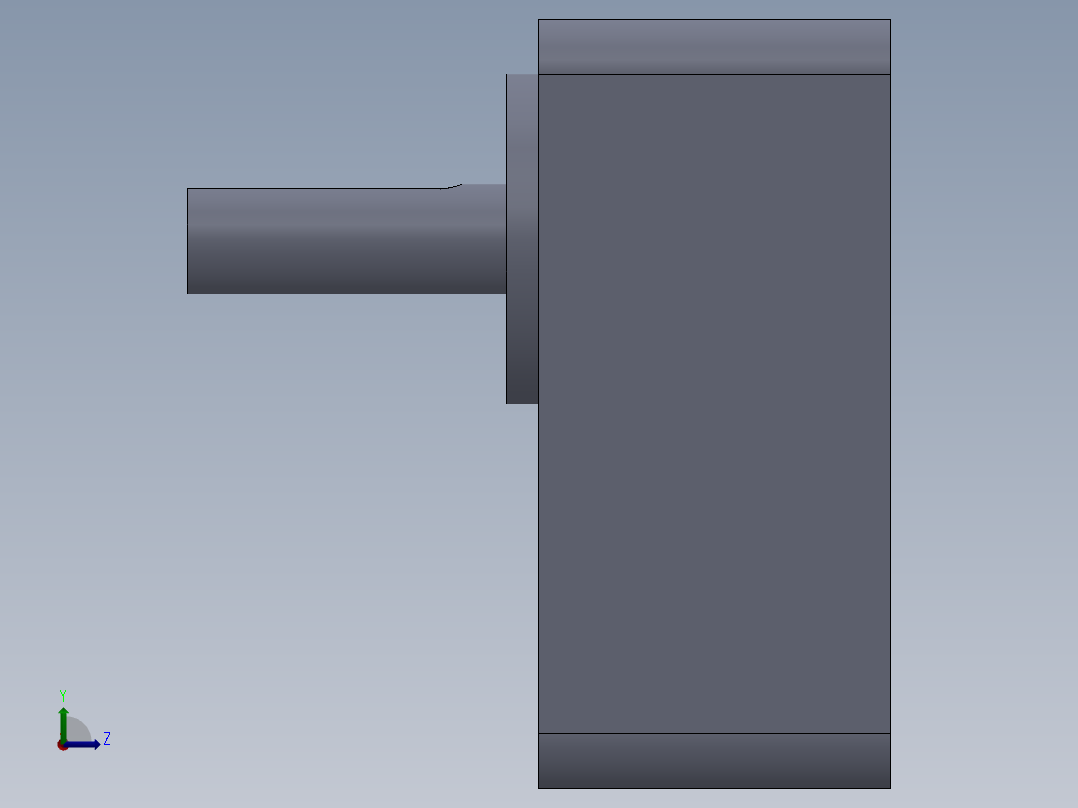 3GN12.5K减速器左视图