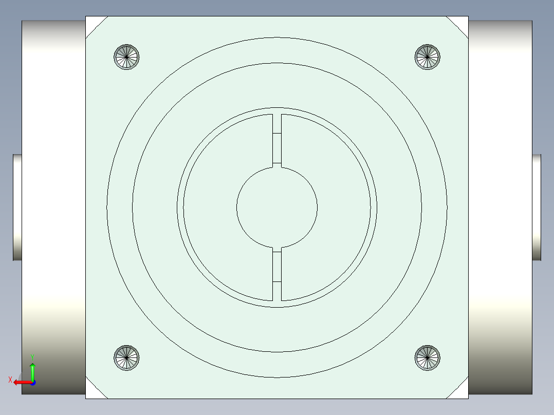 换向器PW90双孔 PLX90-L1 19-80-100-M6.stp后视图