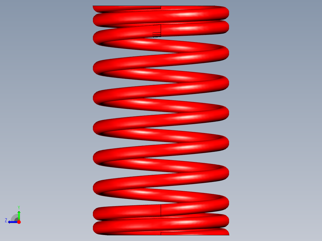 汽油发动机3D模型右视图