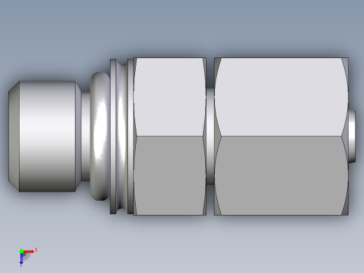 卡套式工业通用硬管接头EO_Swivel_connector_EGEO06SMCF俯视缩略图