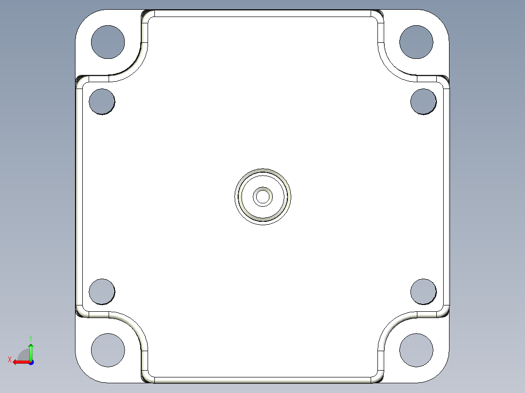 Nema 23 步进电机后视图