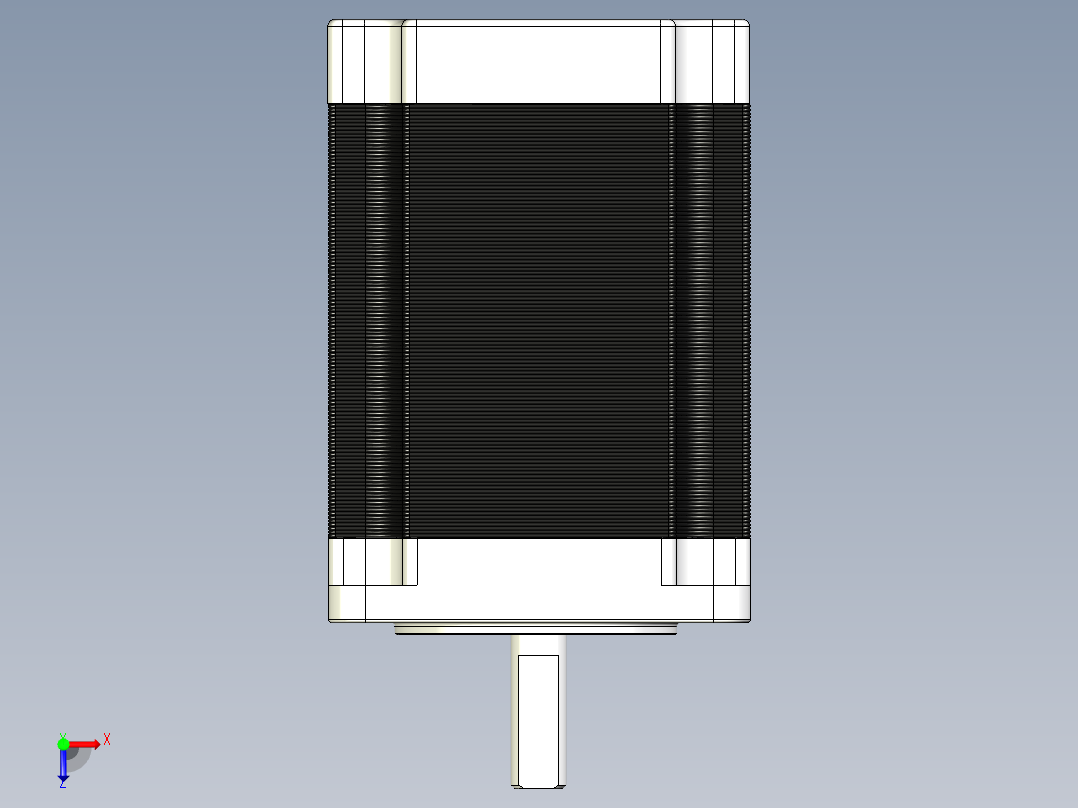 Nema 23 步进电机俯视图