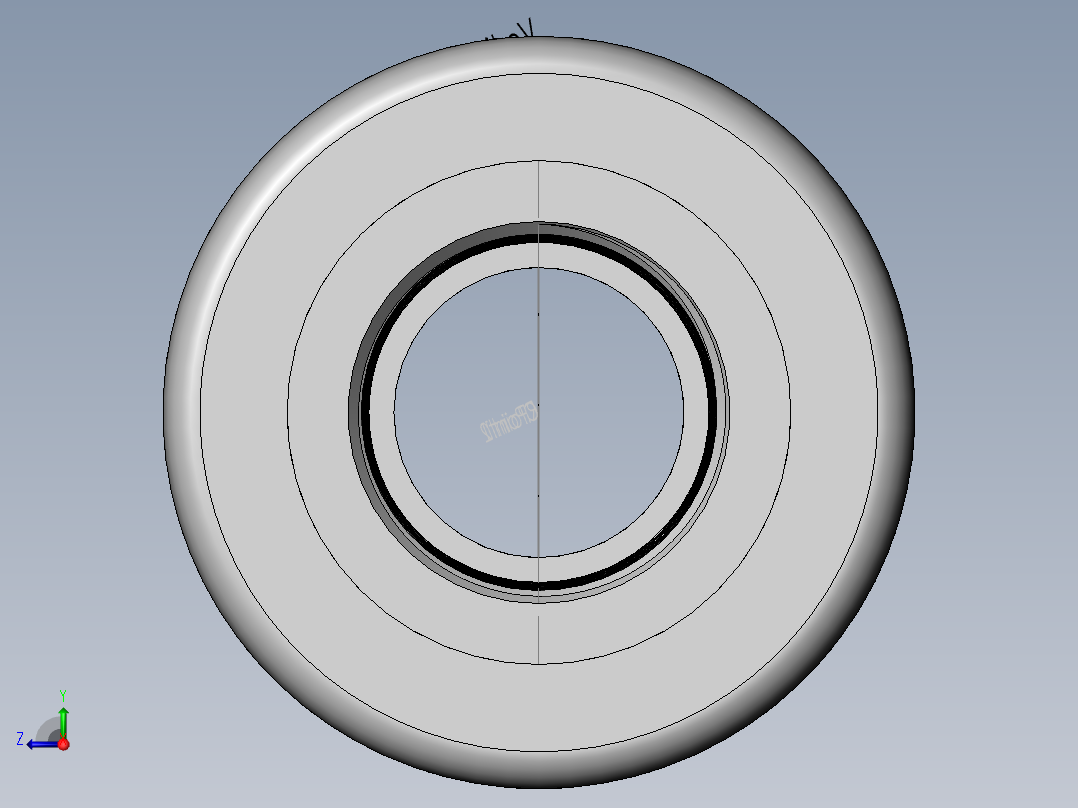 PVC公制管件-40 WALL PVC PIPE FITTING前视图