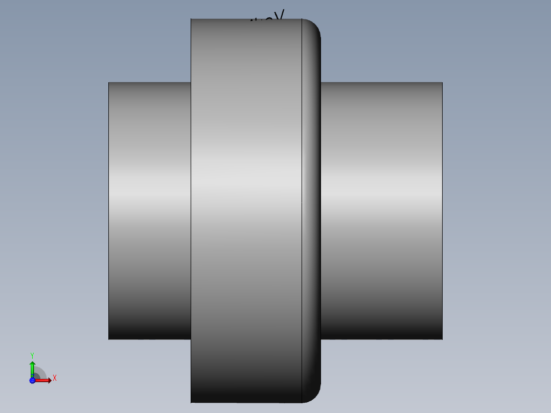 PVC公制管件-40 WALL PVC PIPE FITTING左视图