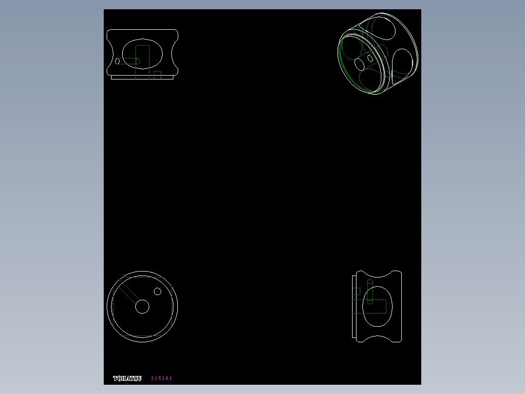 人體工學型把手EGK-2D多系列多零件图纸模型