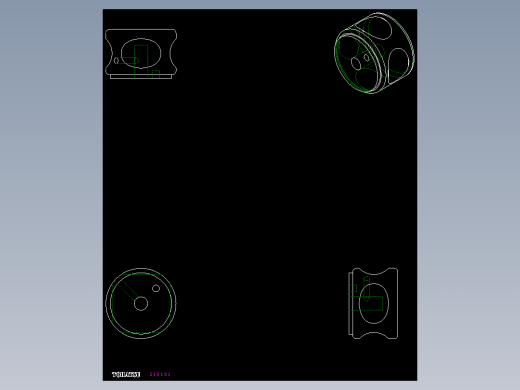 人體工學型把手EGK-2D多系列多零件图纸模型