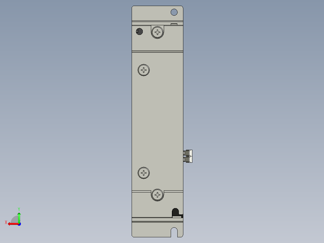 MADKT1507E伺服控制器后视图