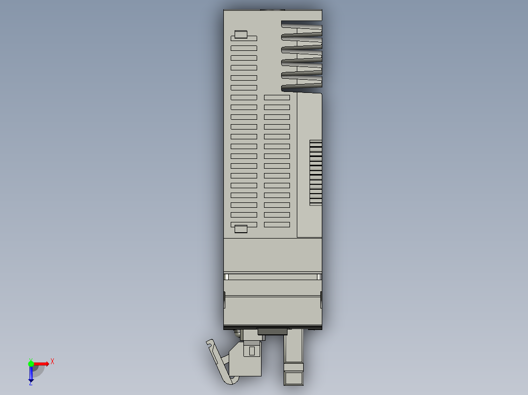 MADKT1507E伺服控制器俯视图