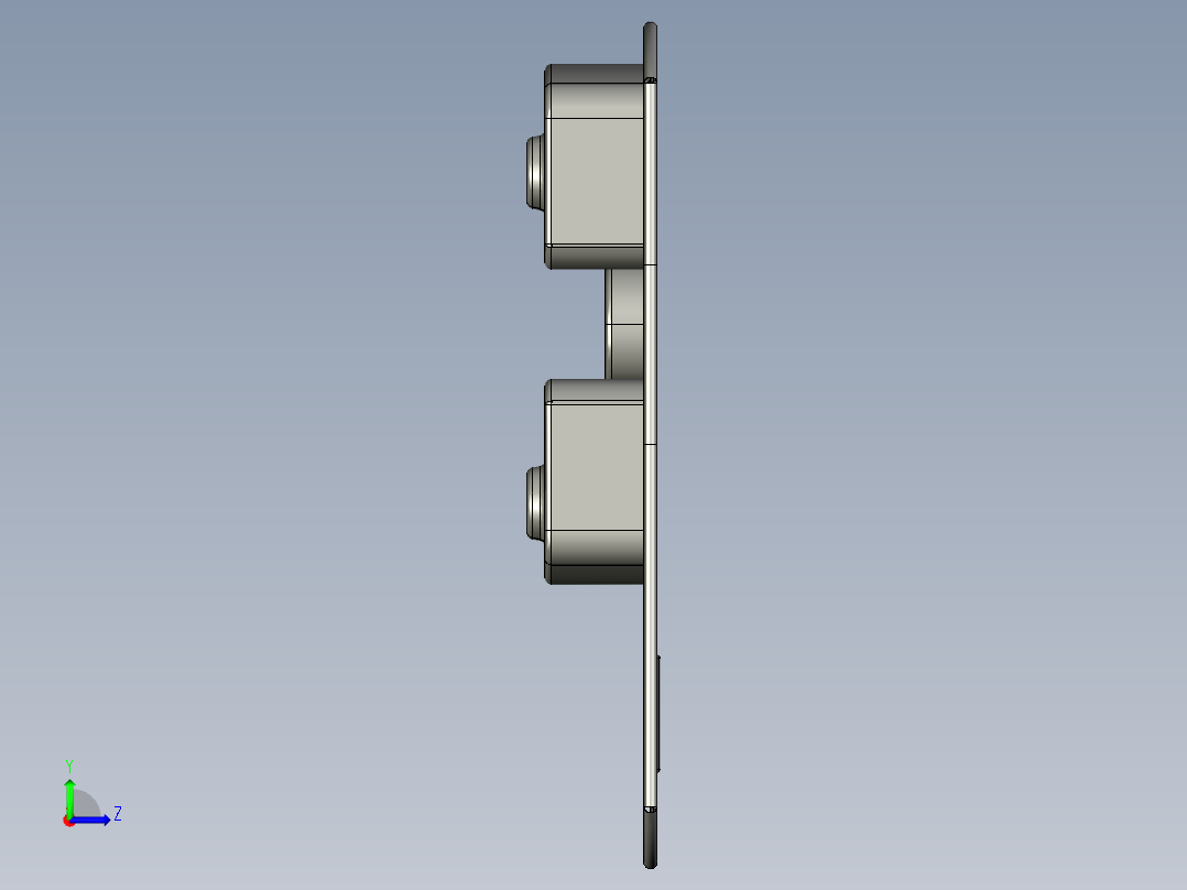水槽、不锈钢水槽(2)左视图