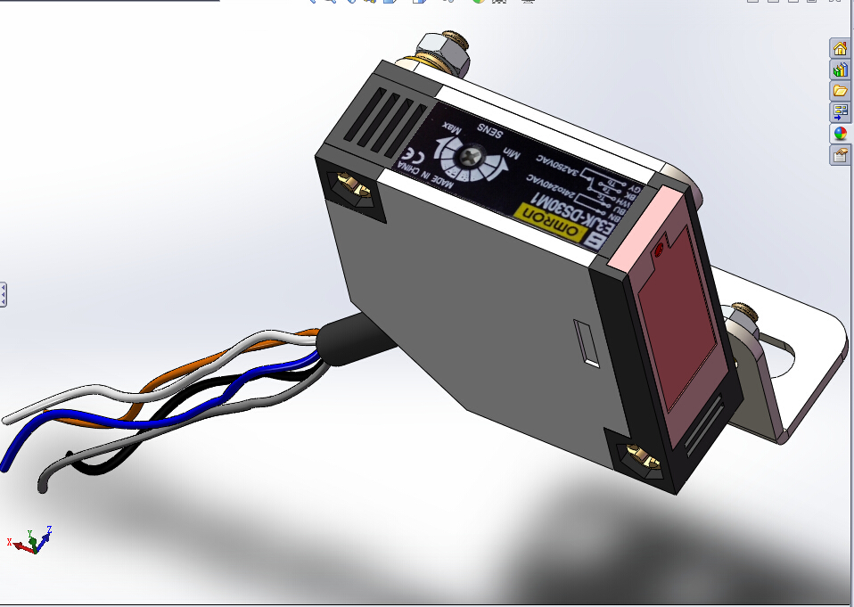 粉盒CCD检测机（sw18可编辑+工程图）