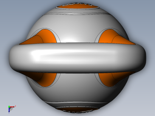 哑铃球俯视缩略图