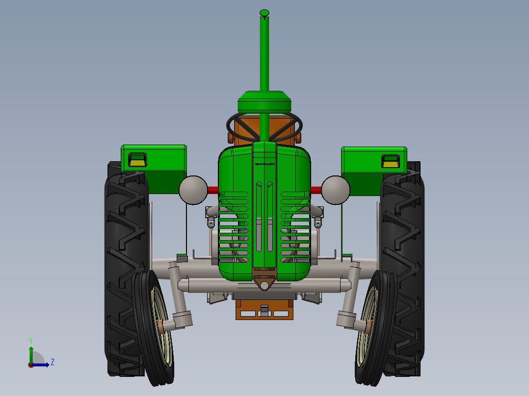 拖拉机、四轮车(18)左视图