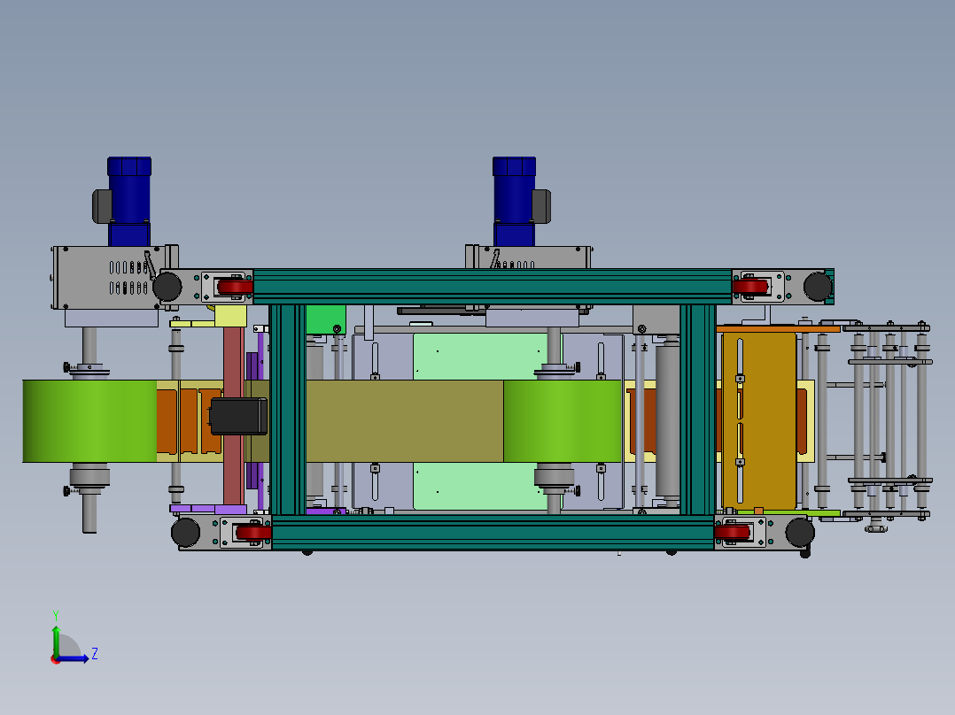 D705口子胶检测机sw16左视图