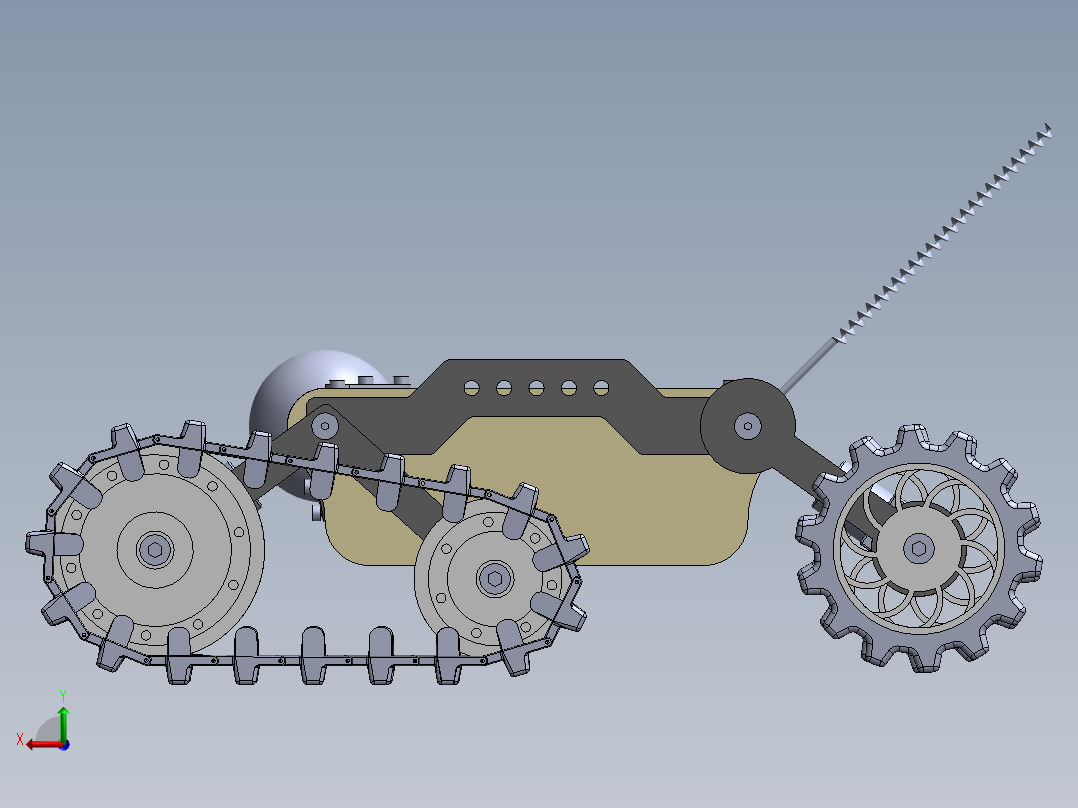 AGV小车、AGV(160)后视图