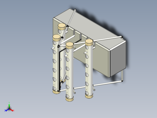 B2004440-便携式水培系统正等轴测缩略图