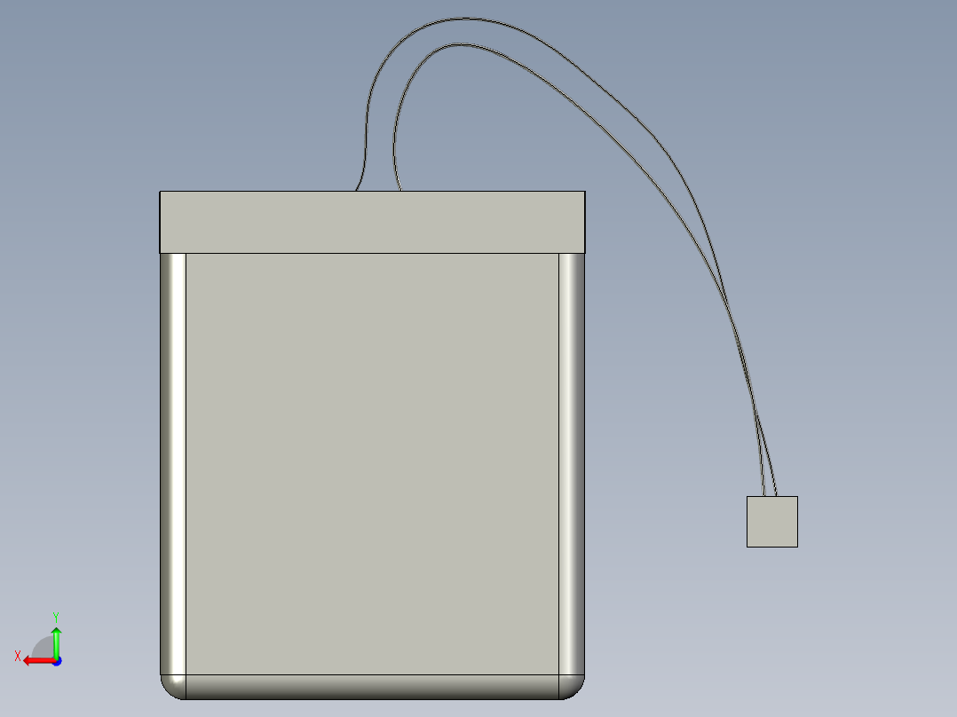 电池仓、电池(35)后视图