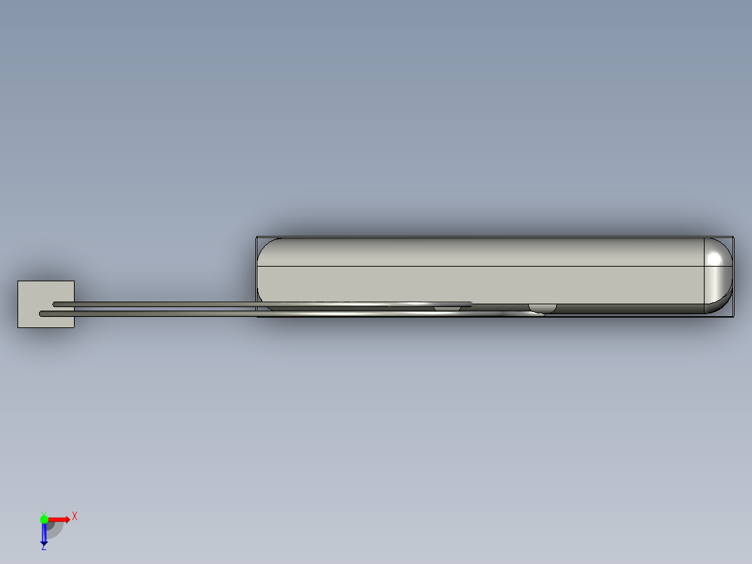 电池仓、电池(35)俯视图