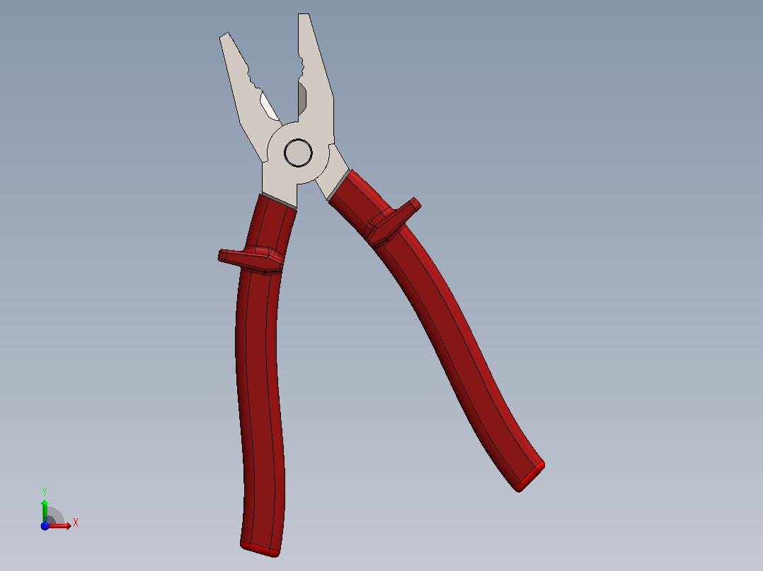 钳子、手钳子(21)前视图