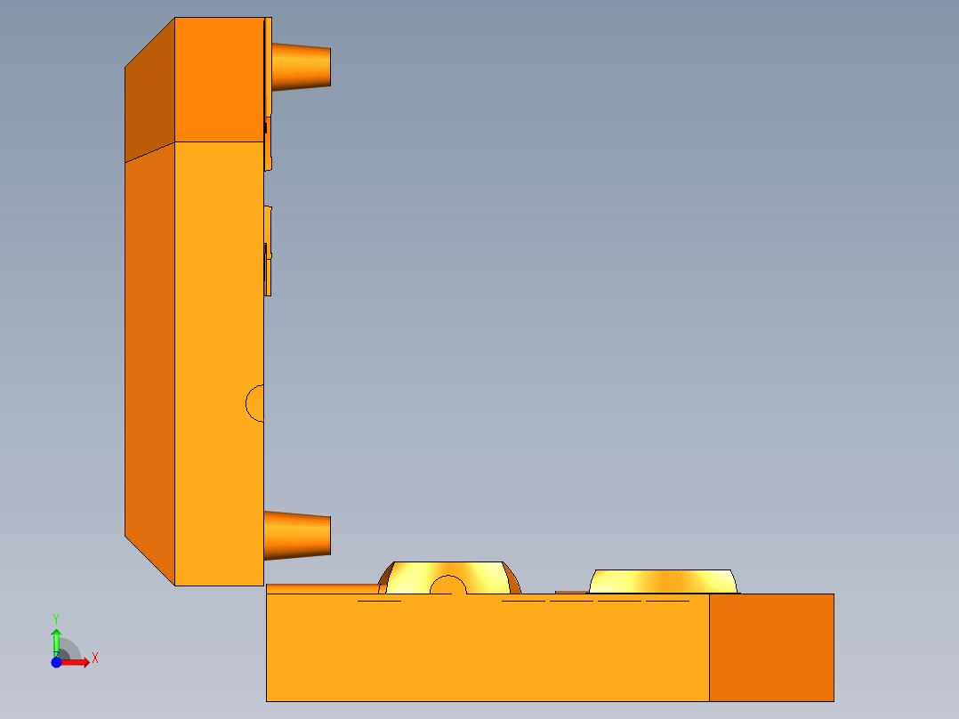 B3004376-遥控器模具  TRINOTA前视图