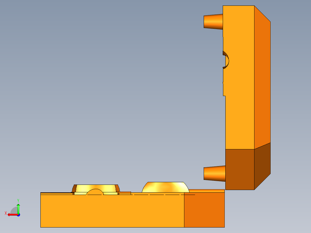 B3004376-遥控器模具  TRINOTA后视图