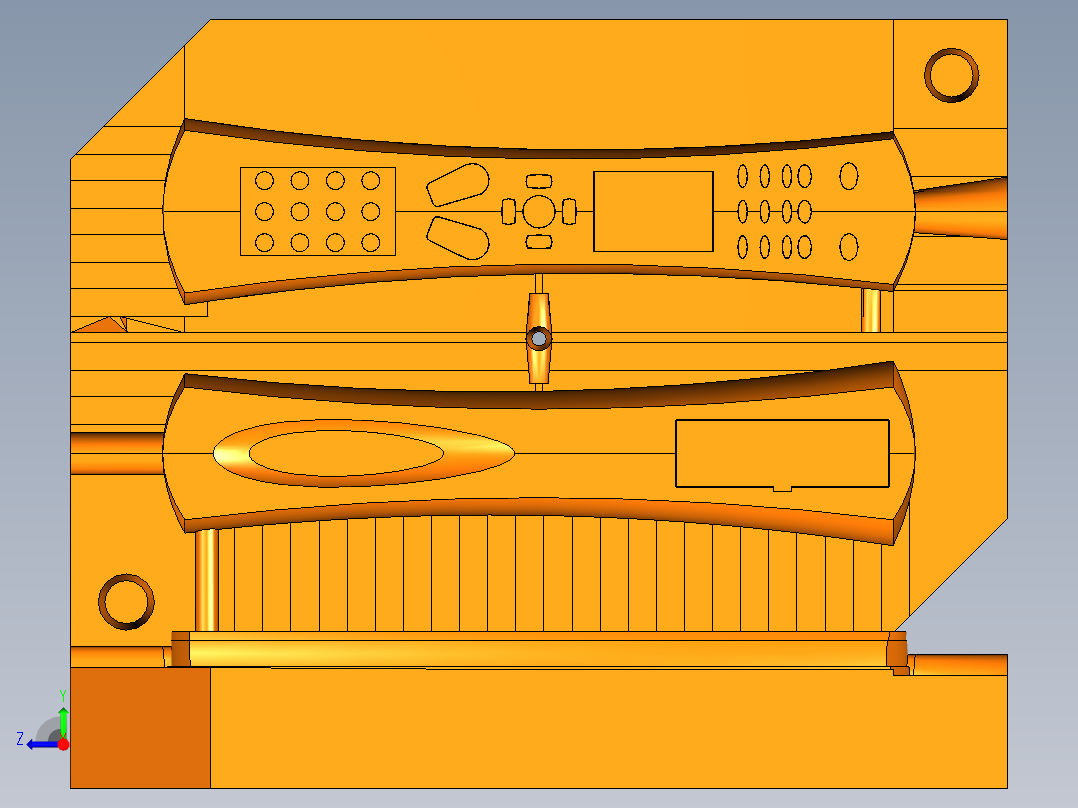 B3004376-遥控器模具  TRINOTA右视图