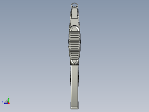 手枪左轮冲锋枪老式狙击步枪设计3D图纸real-sword-rs-type-97-aeg sw stp右视缩略图