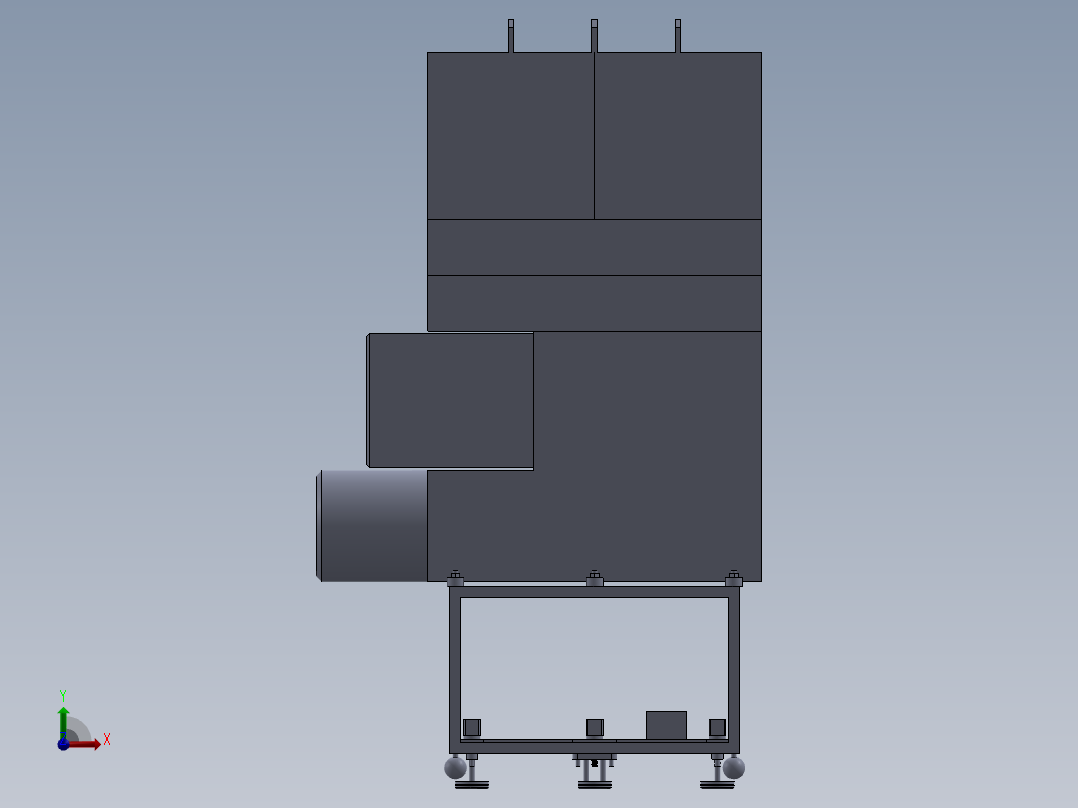 直流牵引断路器前视图