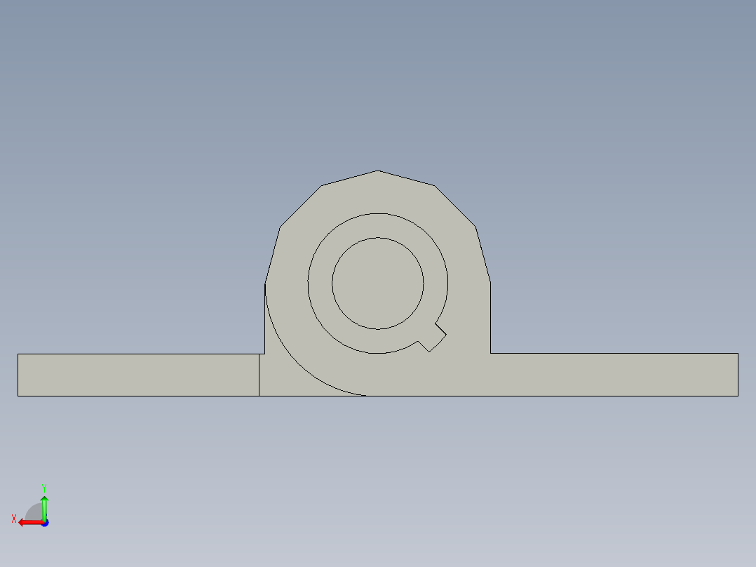 HFK21-60B阻尼合页ZB后视图