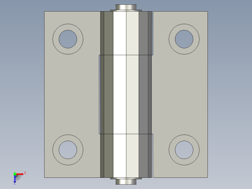 HFK21-60B阻尼合页ZB俯视缩略图