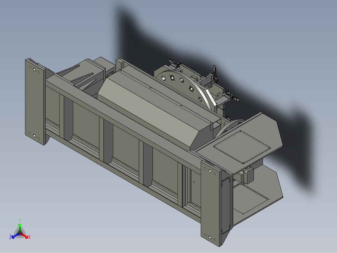 2变位机正等轴测图