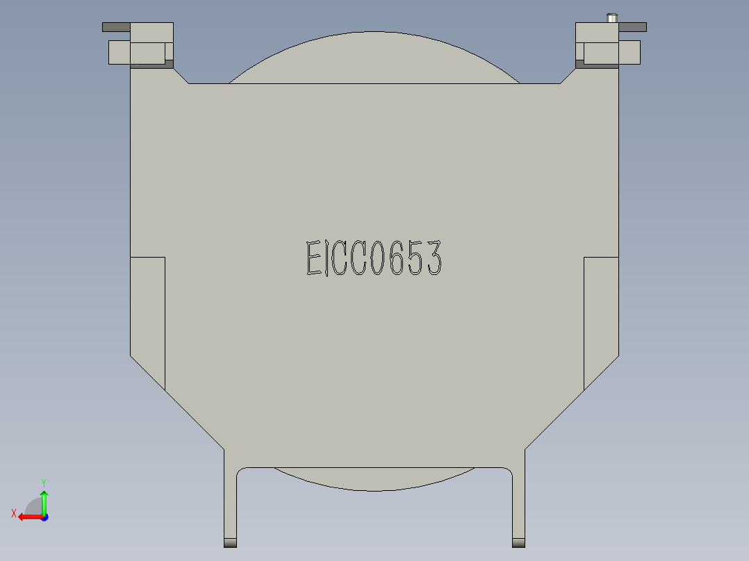 6寸花篮带晶圆后视图