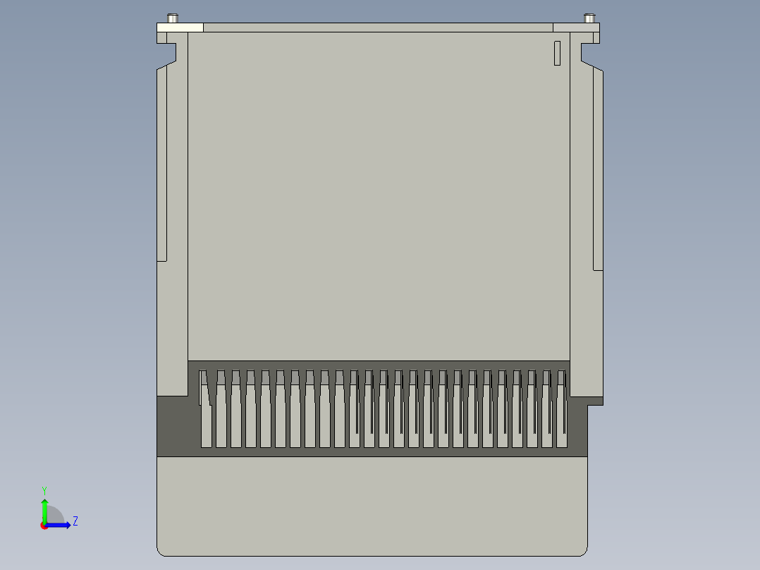 6寸花篮带晶圆左视图