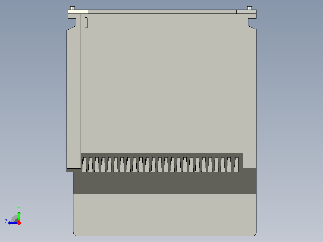 6寸花篮带晶圆右视图