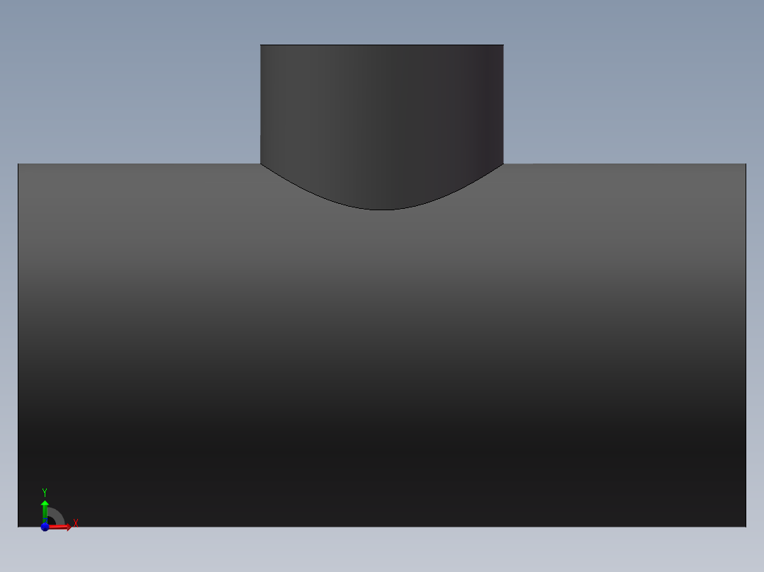 UPVC_RTEE_DN40_20前视图