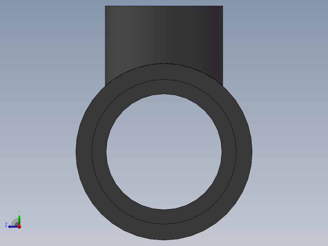 UPVC_RTEE_DN40_20右视图