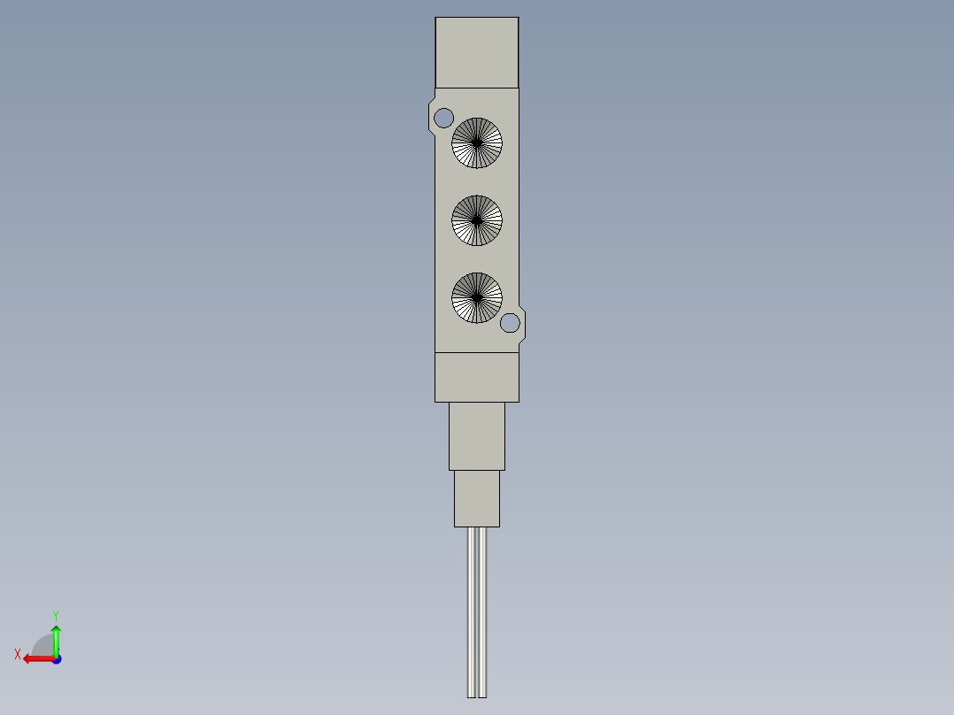 电磁阀SY5120-5LDZ-01后视图