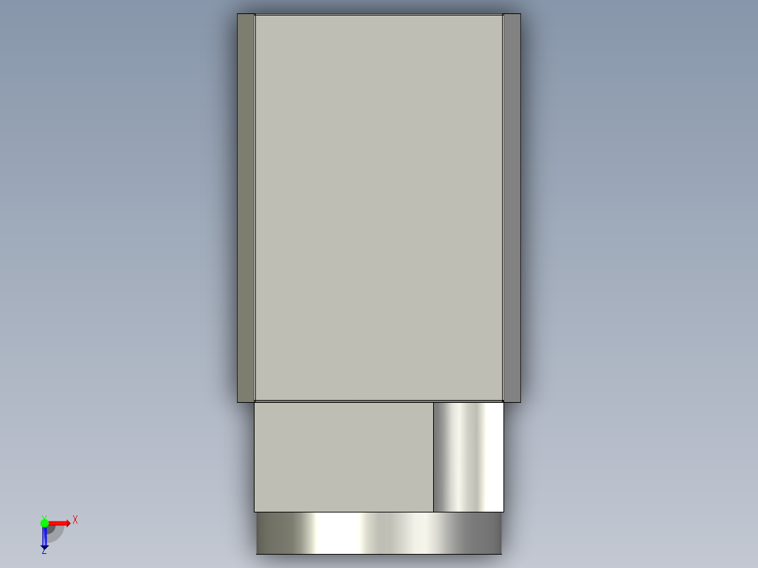 电磁阀SY5120-5LDZ-01俯视图