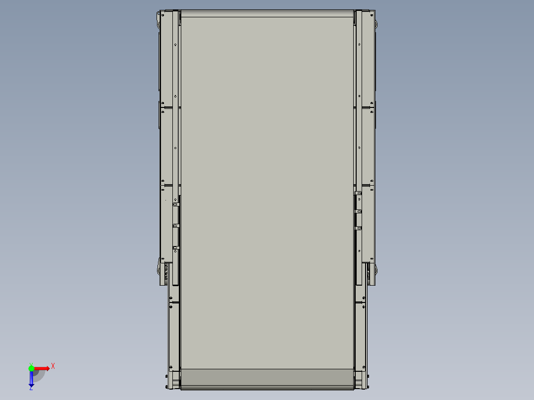 小型伸缩线工业轻型可伸缩皮带线传动带俯视图