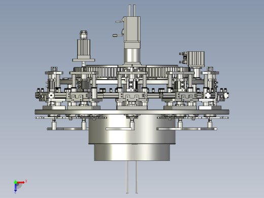 圆盘组件俯视缩略图